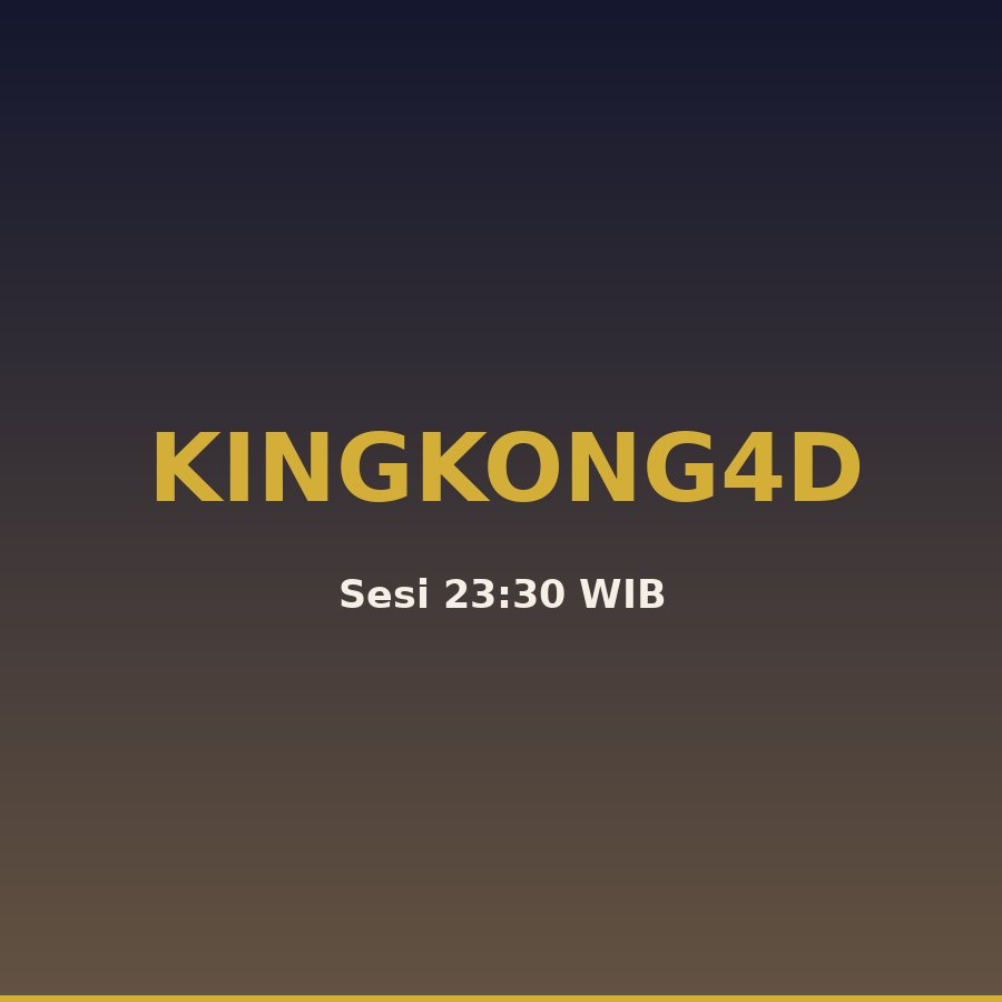Buku Mimpi Kingkong4D 23 Data King Kong 4D 11 Oktober (78901)